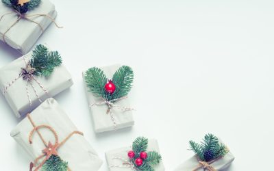 Doftljus med julkänsla